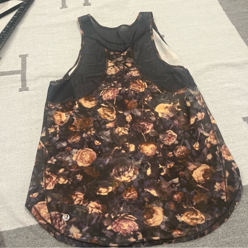Lululemon Sculpt Tank II Shorelines rose pastel colors Size 4 - Picture 7 of 10